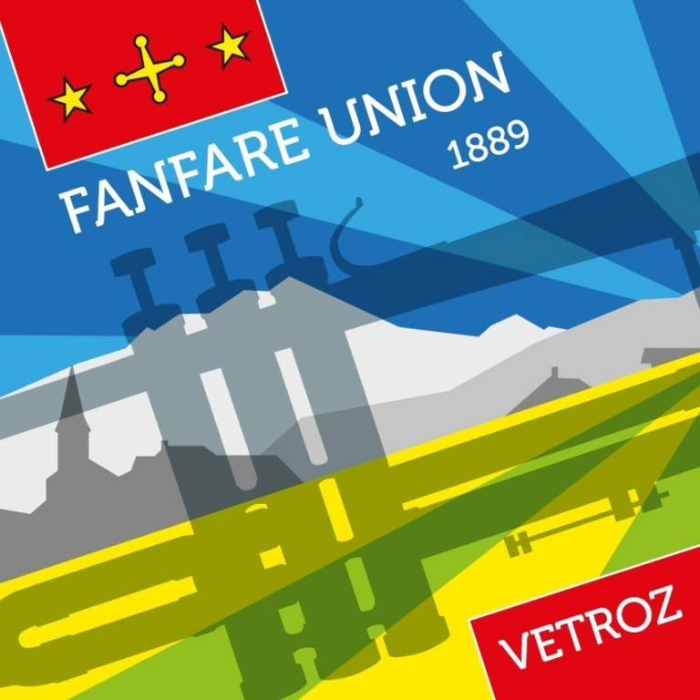 Logo Fanfare Union de Vétroz